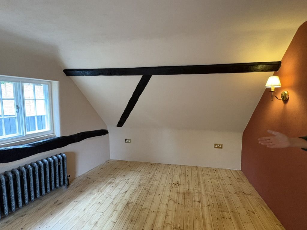 Room painted