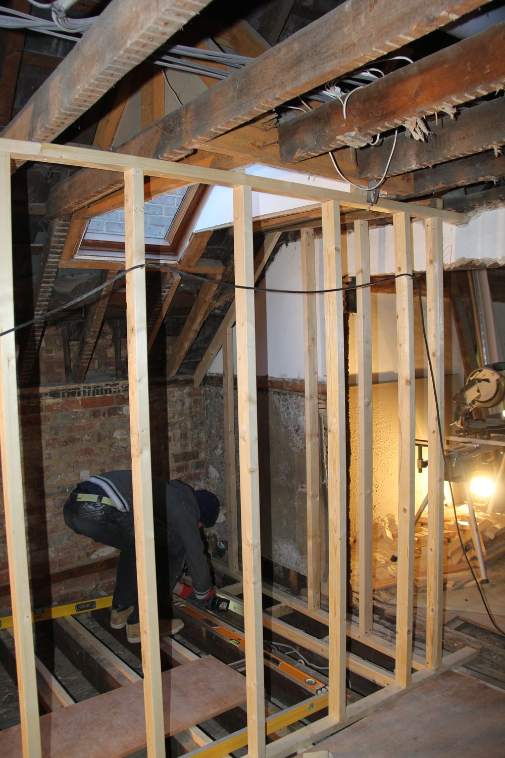 Building of new bathroom