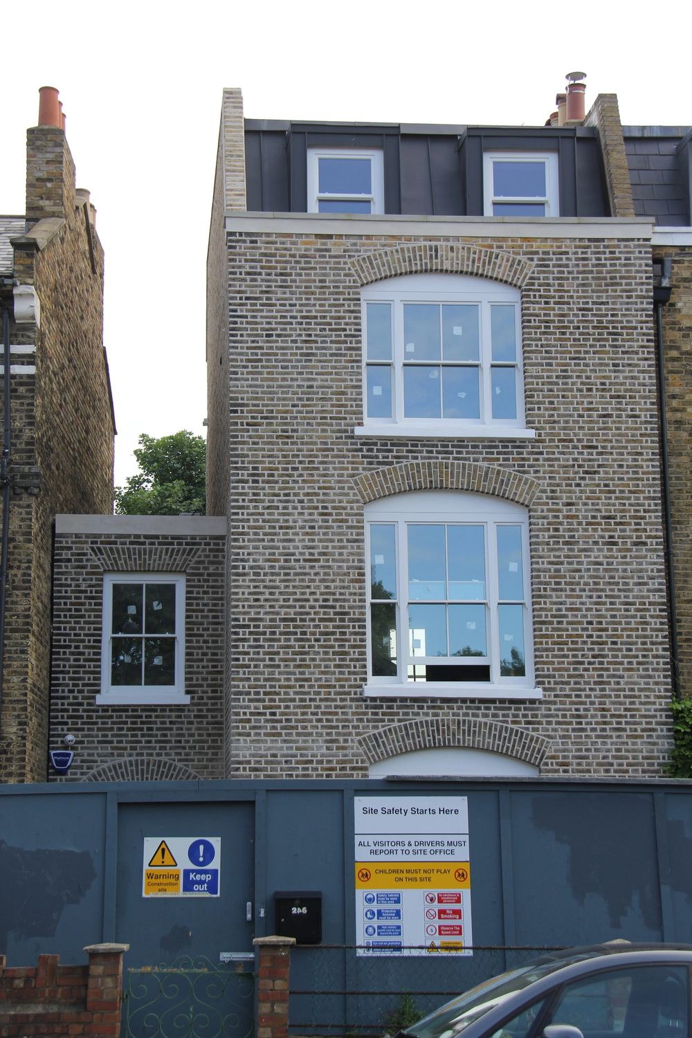 Internal wall insulation to a Georgian townhouse in Islington, North London