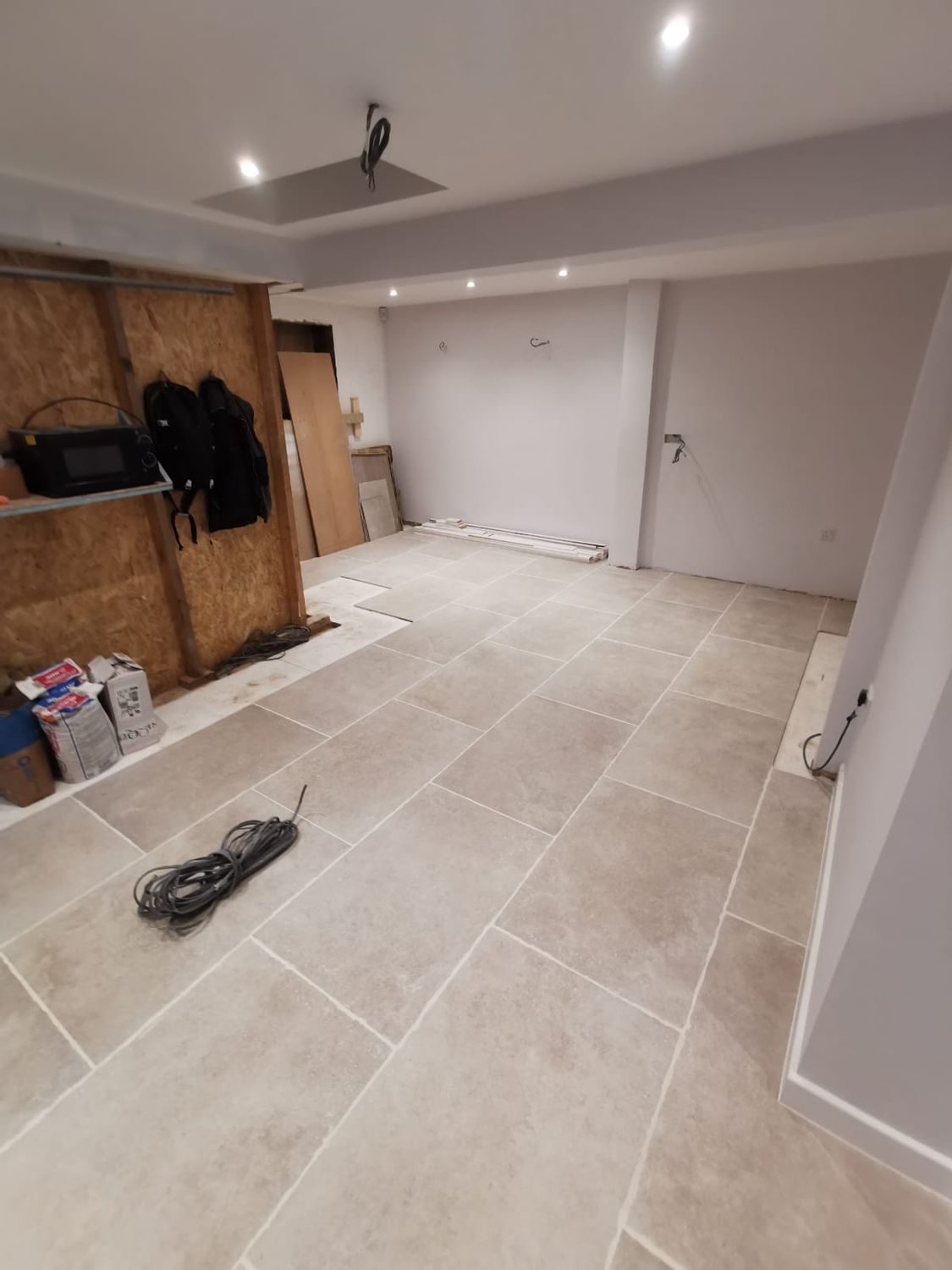 Floor tiling