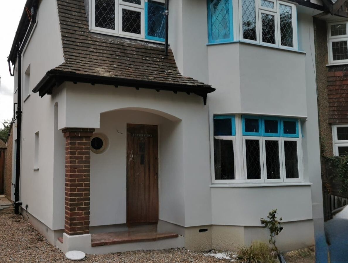 EWI with mineral wool, Hemel Hempstead