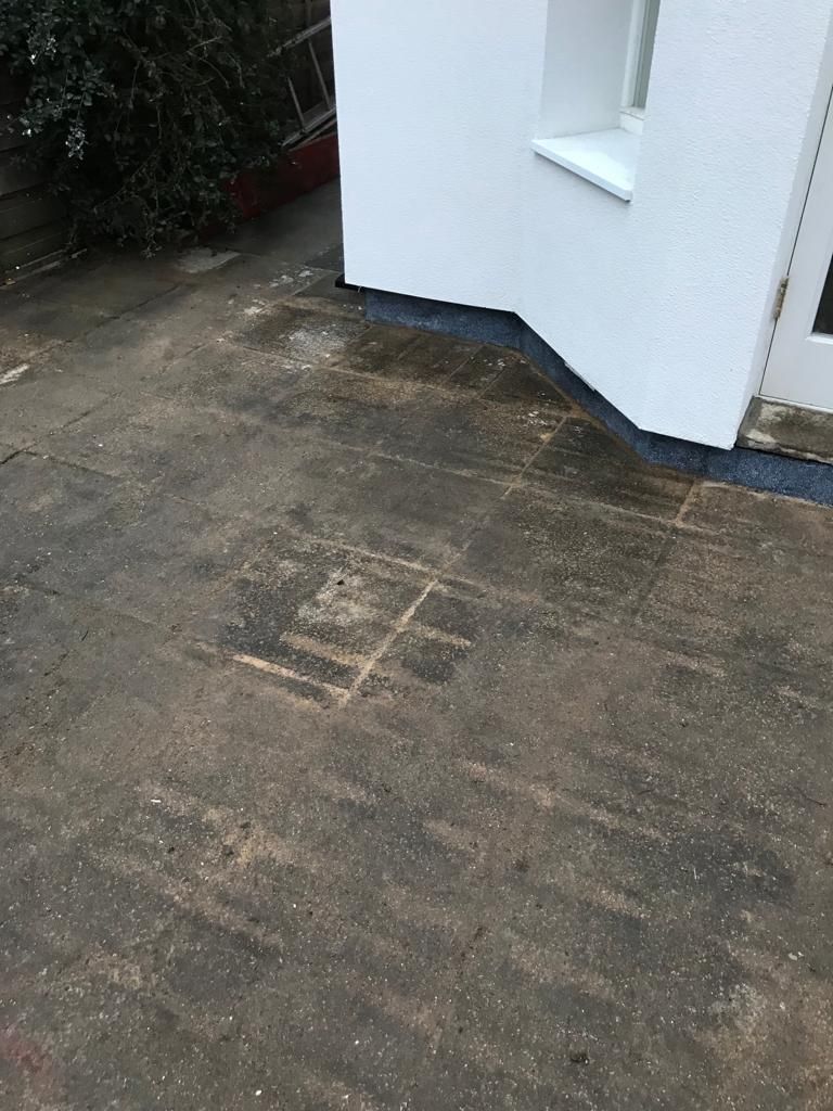 Plinth insulation being installed