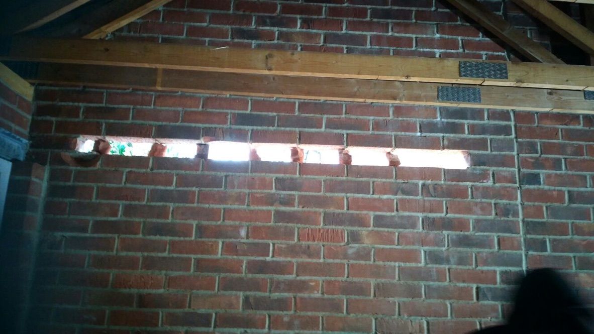 Garage before conversion