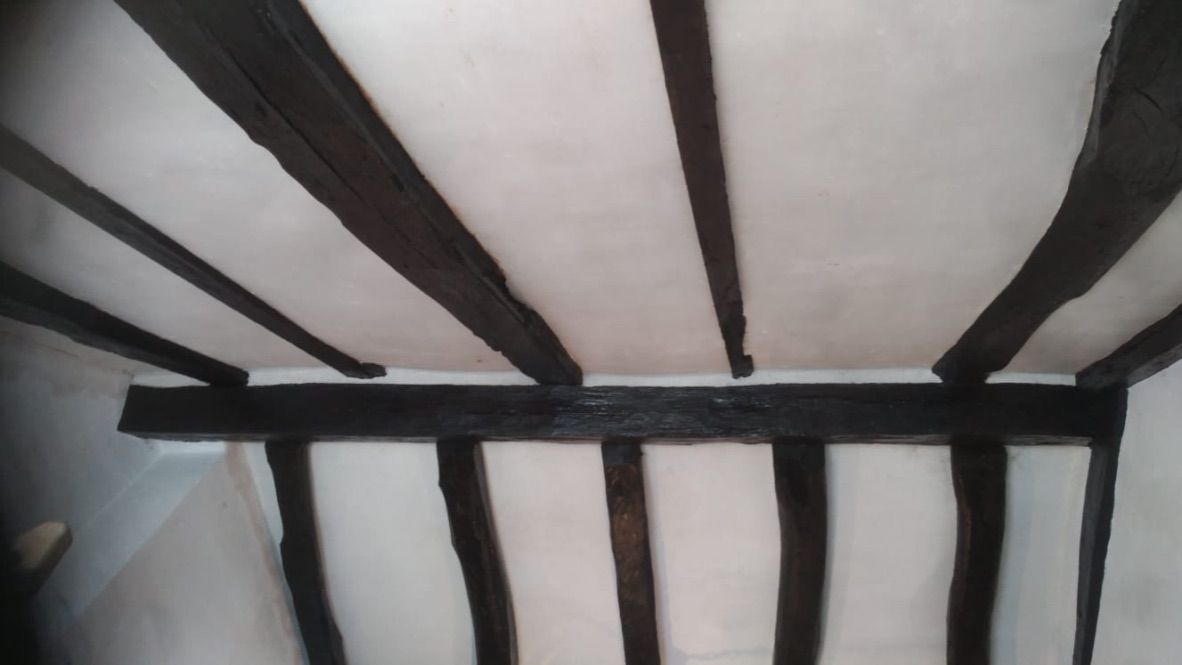 Listed building roof fully insulated with natural, breathable materials