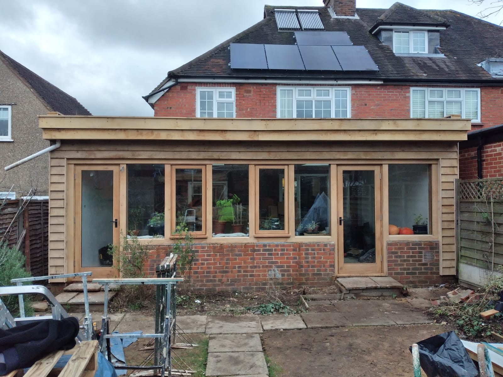 Oak framed extension -Guildford